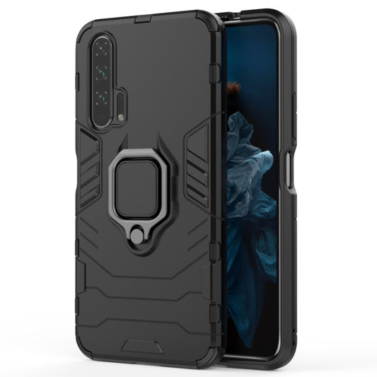 PC + TPU Shockproof Protective Case with Magnetic Ring Holder for Huawei Honor 20 Pro, For Huawei Honor 20 Pro