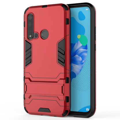Shockproof PC + TPU Case for Huawei P20lite 2019/Nova5i, with Holder, For Huawei P20 Lite 2019