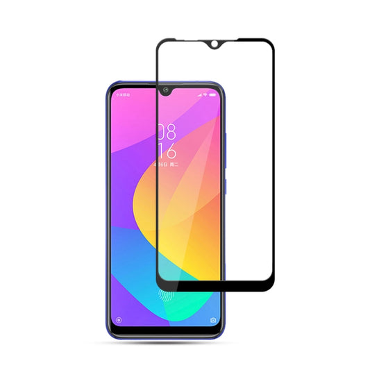Tempered glass screen protector film for Xiaomi Mi CC9e, full-coverage curved edge