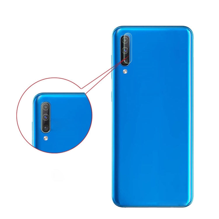 2PCS mocolo 0.15mm 9H 2.5D Round Edge Rear Camera Lens Tempered Glass Film for, Galaxy A50, Galaxy A70