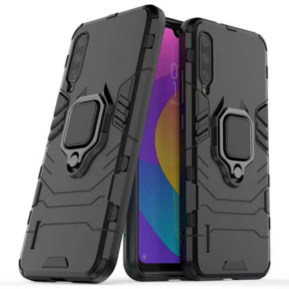 PC + TPU Shockproof Protective Case with Magnetic Ring Holder for Xiaomi Mi CC9 / A3 Lite, For Xiaomi Mi CC9 / A3 Lite