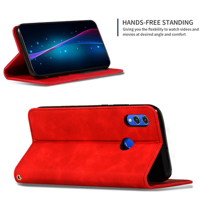 Retro Skin Feel Business Magnetic Horizontal Flip Leather Case for Huawei Honor 8X, For Huawei Honor 8X