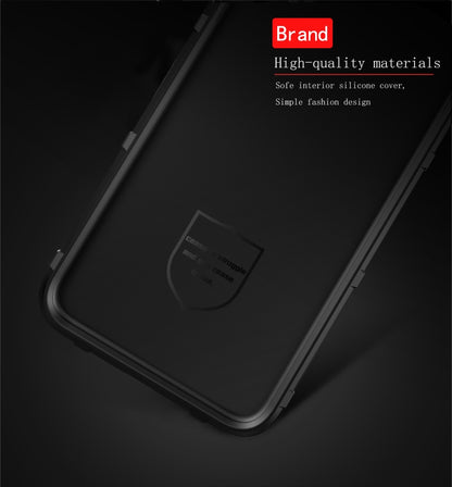 Shockproof TPU phone case, black rugged shell with camera cutout and protective bumper