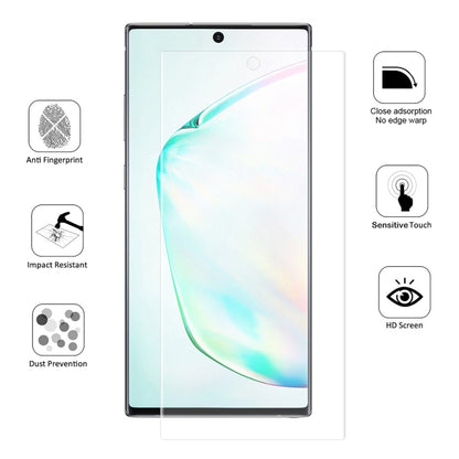 2 PCS ENKAY Hat-Prince 0.1mm 3D Full Screen Protector Explosion-proof Hydrogel Film for, For Galaxy Note10, For Galaxy Note10+