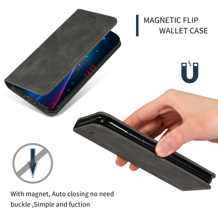 Retro Skin Feel Business Magnetic Horizontal Flip Leather Case for Google Pixel 4XL, For Google Pixel 4XL