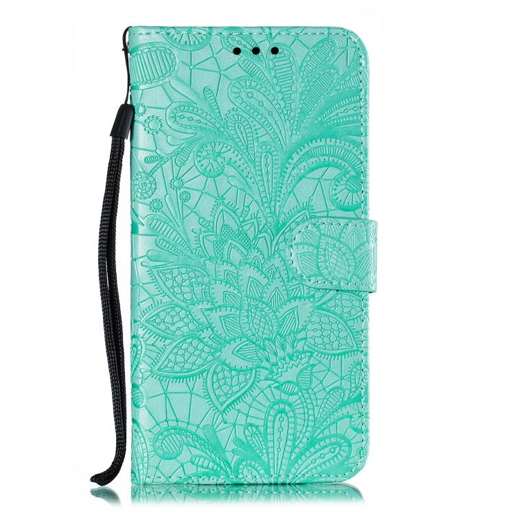 Lace Flower Embossing Pattern Horizontal Flip Leather Case for Xiaomi Mi CC9e / A3  , with Holder & Card Slots & Wallet & Photo Frame & Lanyard, For Xiaomi Mi CC9e