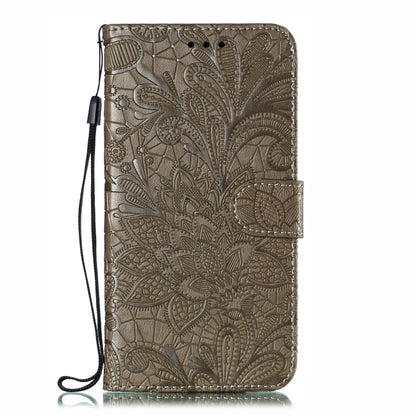 Lace Flower Embossing Pattern Horizontal Flip Leather Case for Xiaomi Mi CC9e / A3  , with Holder & Card Slots & Wallet & Photo Frame & Lanyard, For Xiaomi Mi CC9e