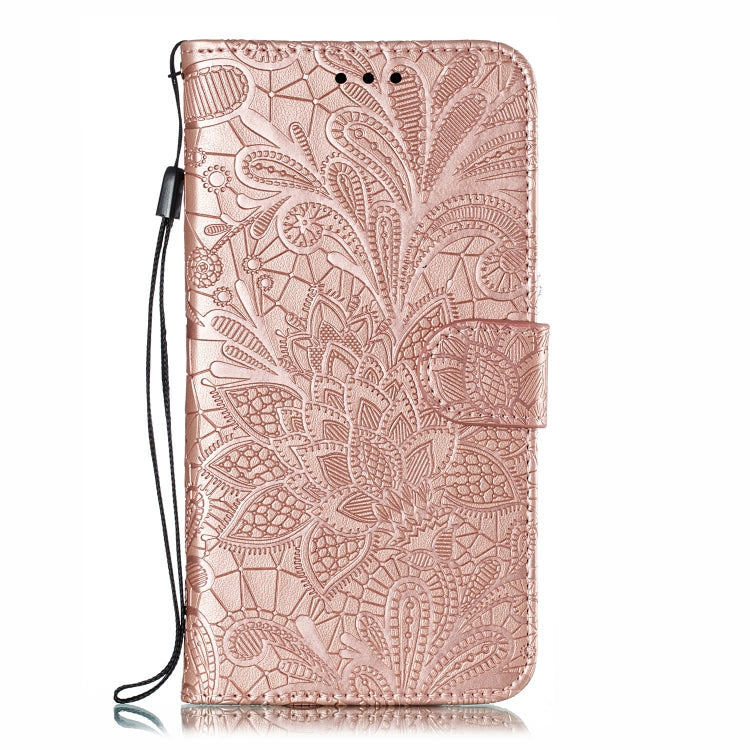 Lace Flower Embossing Pattern Horizontal Flip Leather Case for Xiaomi Mi CC9e / A3  , with Holder & Card Slots & Wallet & Photo Frame & Lanyard, For Xiaomi Mi CC9e
