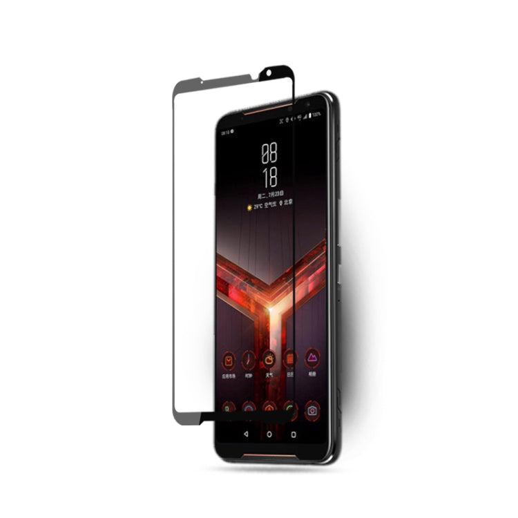 Tempered glass screen protector for phone, clear 2.5D glass sheet