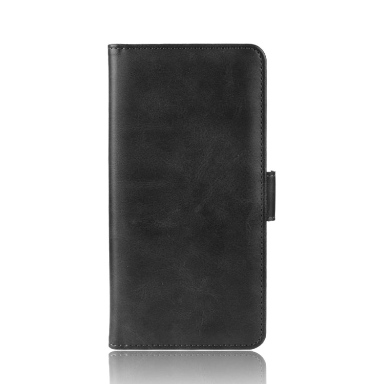 Black leather wallet phone case with slim stand flap for Nokia 6.2