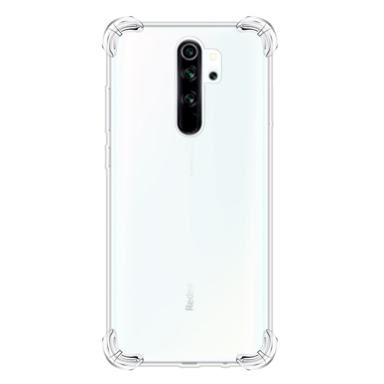 For Xiaomi Redmi Note 8 Pro Four-Corner Anti-Drop Ultra-Thin Transparent TPU Phone Case