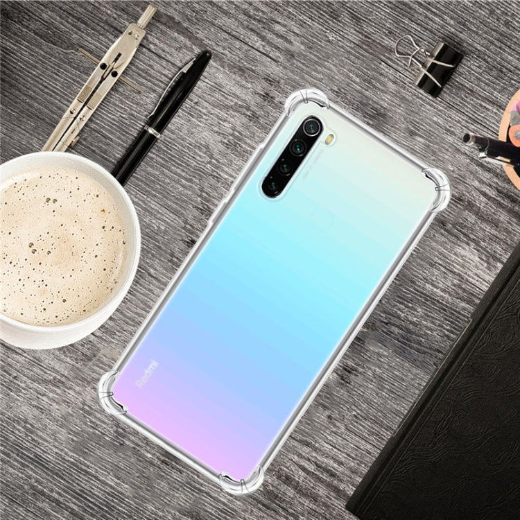 Transparent TPU phone case, raised corner guards, ultra-thin