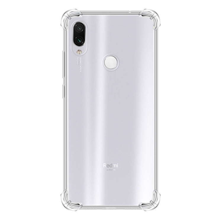 Xiaomi Redmi 7 transparent TPU phone case, slim back with camera and fingerprint cutout
