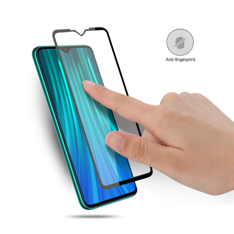 2pcs mocolo 0.33mm 9H 2.5D Full Glue Tempered Glass Film, For Xiaomi Redmi Note 8, For Xiaomi Redmi Note 8 Pro