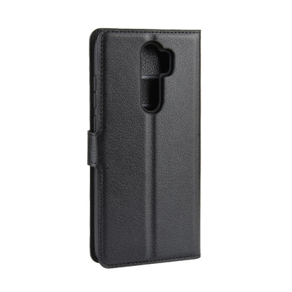 For Xiaomi Redmi Note 8 Pro Litchi Texture Horizontal Flip Leather Case with Wallet & Holder & Card Slots