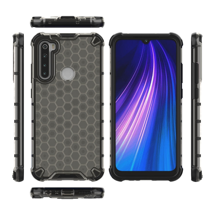 For Redmi Note 8 Shockproof Honeycomb PC + TPU Case