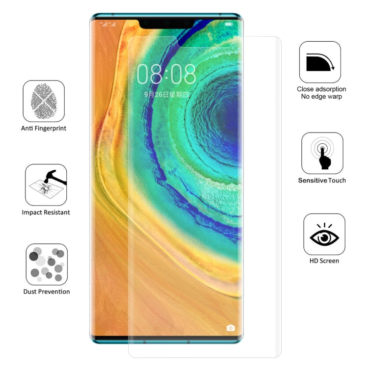 Hydrogel screen protector with anti-fingerprint and impact resistance icons