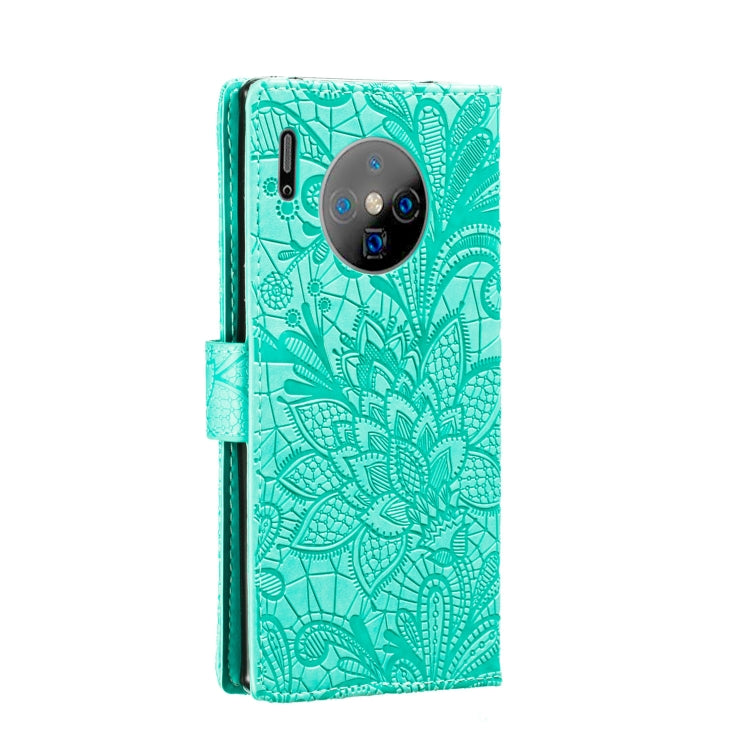 For Huawei Mate 30 Pro Lace Flower Embossing Pattern Horizontal Flip Leather Case , with Holder & Card Slots & Wallet & Photo Frame & Lanyard, For Huawei Mate 30 Pro