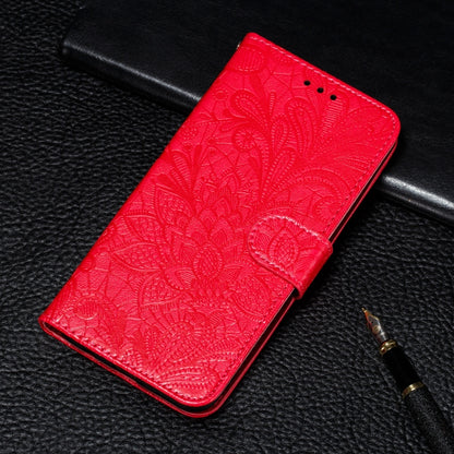 For Huawei Mate 30 Pro Lace Flower Embossing Pattern Horizontal Flip Leather Case , with Holder & Card Slots & Wallet & Photo Frame & Lanyard, For Huawei Mate 30 Pro