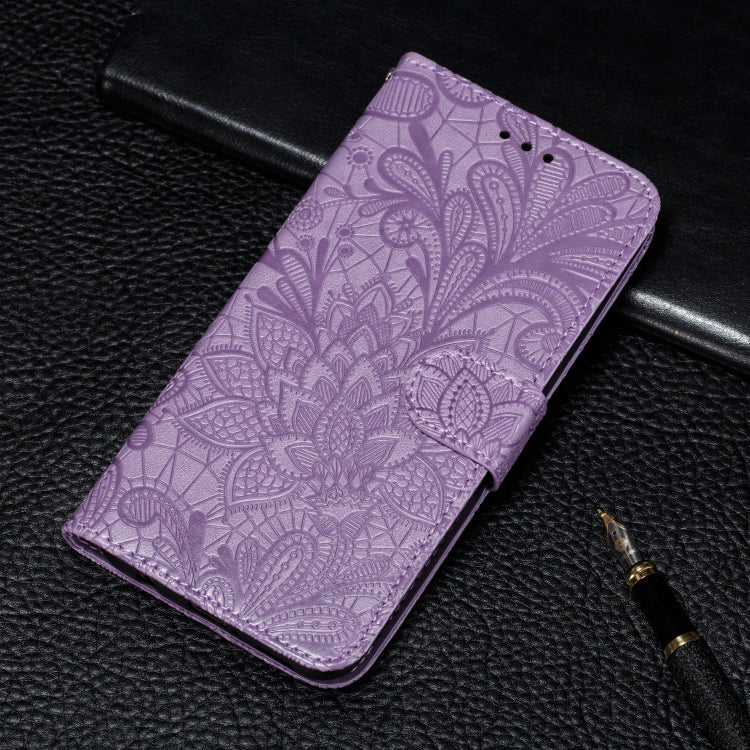 For Huawei Mate 30 Pro Lace Flower Embossing Pattern Horizontal Flip Leather Case , with Holder & Card Slots & Wallet & Photo Frame & Lanyard, For Huawei Mate 30 Pro