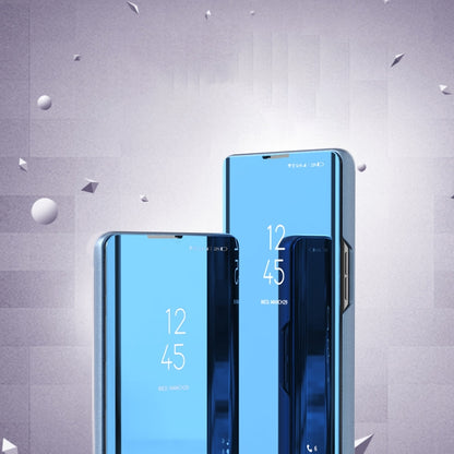 For Xiaomi Redmi Note 8 Pro Plating Mirror Horizontal Flip Leather with Bracket Holster, For Redmi Note 8 Pro