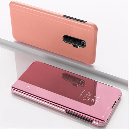 For Xiaomi Redmi Note 8 Pro Plating Mirror Horizontal Flip Leather with Bracket Holster, For Redmi Note 8 Pro