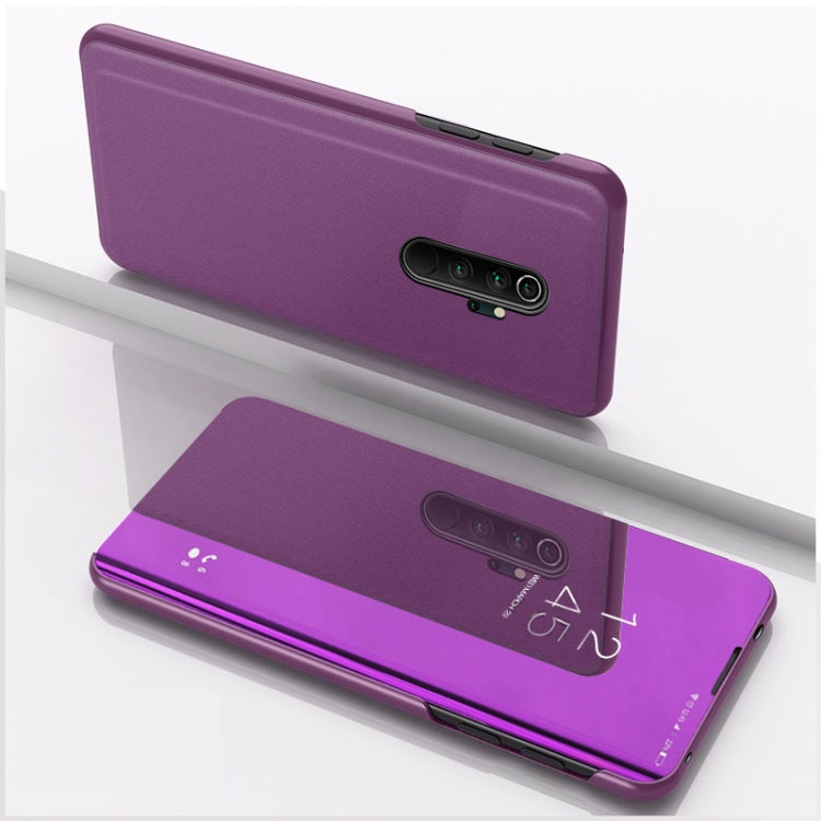 For Xiaomi Redmi Note 8 Pro Plating Mirror Horizontal Flip Leather with Bracket Holster, For Redmi Note 8 Pro
