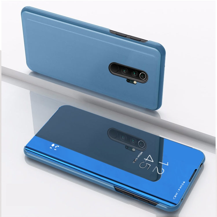 For Xiaomi Redmi Note 8 Pro Plating Mirror Horizontal Flip Leather with Bracket Holster, For Redmi Note 8 Pro