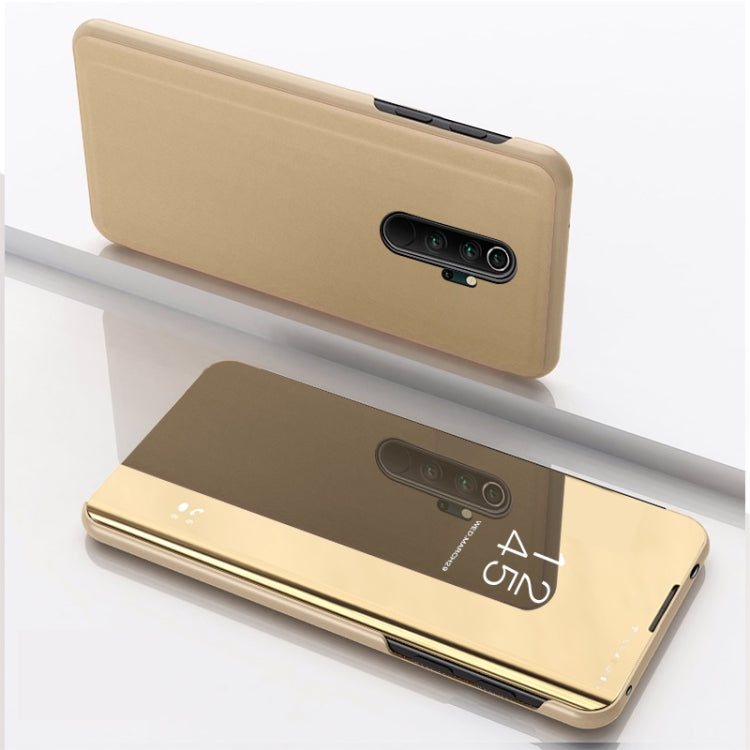 For Xiaomi Redmi Note 8 Pro Plating Mirror Horizontal Flip Leather with Bracket Holster, For Redmi Note 8 Pro