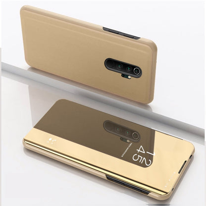 For Xiaomi Redmi Note 8 Pro Plating Mirror Horizontal Flip Leather with Bracket Holster, For Redmi Note 8 Pro
