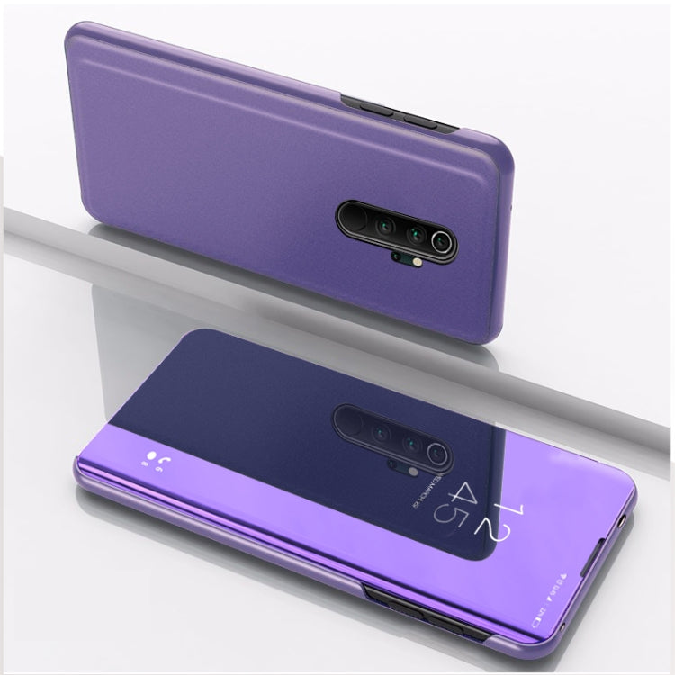 For Xiaomi Redmi Note 8 Pro Plating Mirror Horizontal Flip Leather with Bracket Holster, For Redmi Note 8 Pro