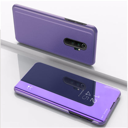 For Xiaomi Redmi Note 8 Pro Plating Mirror Horizontal Flip Leather with Bracket Holster, For Redmi Note 8 Pro