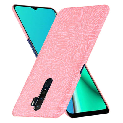 For Oppo A9 2020 / A5 2020 / A11X Shockproof Crocodile Texture PC + PU Case, For OPPO A9 2020