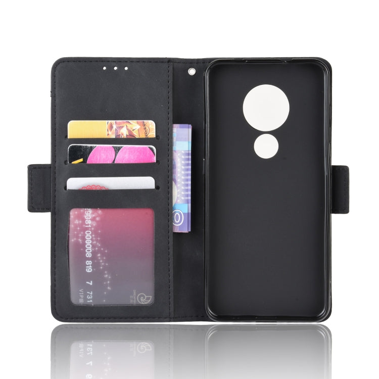 For Nokia 7.2 / 6.2 Wallet Style Skin Feel Calf Pattern Leather Case ，with Separate Card Slot, For Nokia 7.2 / 6.2