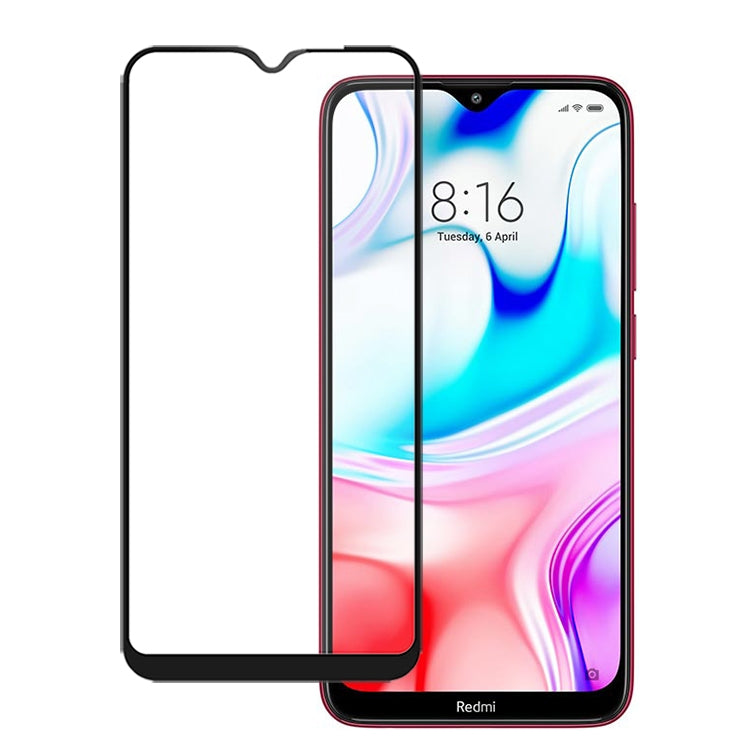 Tempered glass screen protector film, full cover 2-pack for a Xiaomi phone