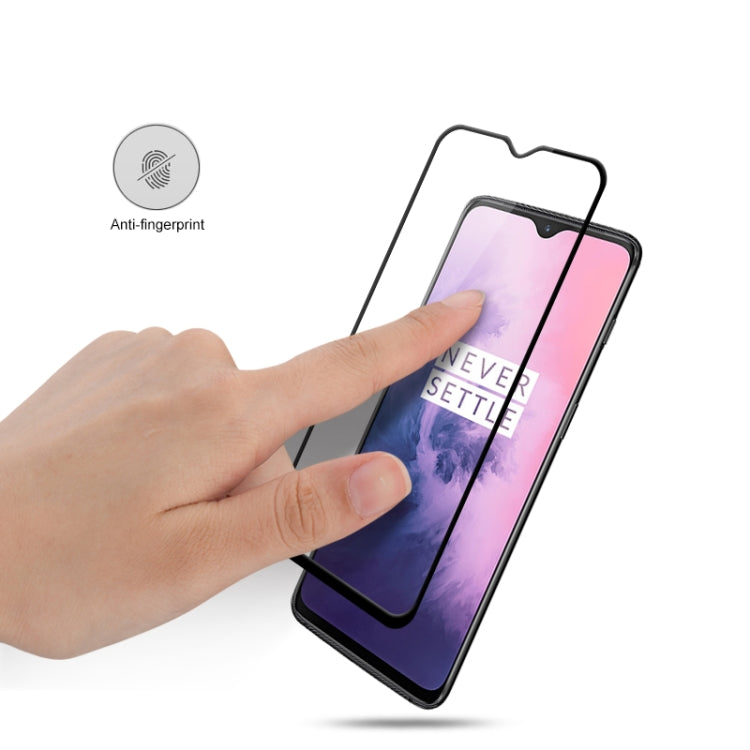 Tempered glass screen protector film for OnePlus 7T with anti-fingerprint coating