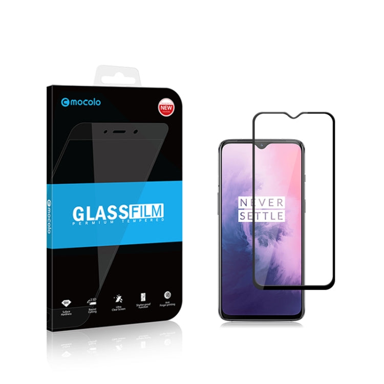 Tempered glass screen protector set, retail box with two films for OnePlus 7T