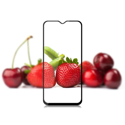 Tempered glass screen protector film for OnePlus 7T with full-coverage curved edges