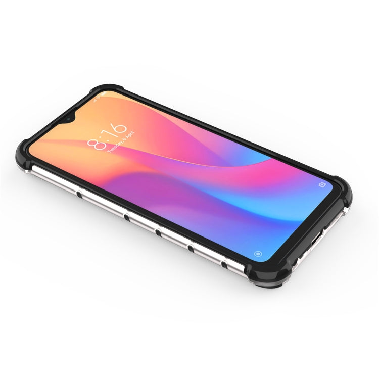 For Redmi 8 Shockproof Honeycomb PC + TPU Case, For Redmi 8