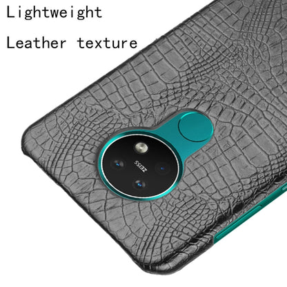 For Nokia 7.2 / 6.2 Shockproof Crocodile Texture PC + PU Case, For Nokia 7.2 / 6.2