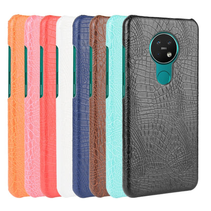 For Nokia 7.2 / 6.2 Shockproof Crocodile Texture PC + PU Case, For Nokia 7.2 / 6.2