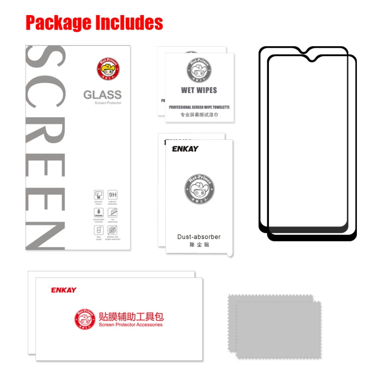 Screen protector kit includes wipes, dust absorber, and microfiber cleaning cloth