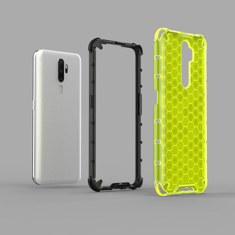 For Oppo A9 (2020) Shockproof Honeycomb PC + TPU Case, For Oppo A9 (2020)