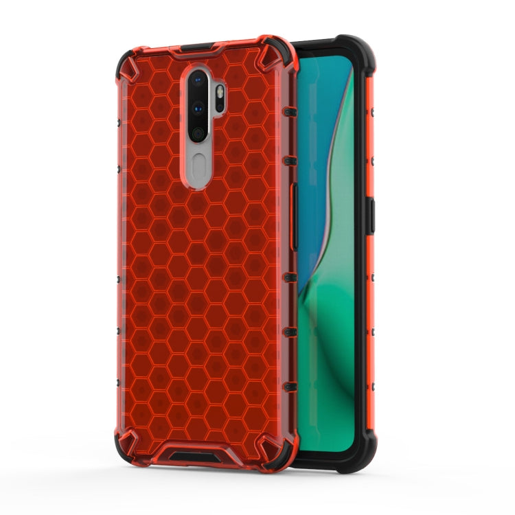 For Oppo A9 (2020) Shockproof Honeycomb PC + TPU Case, For Oppo A9 (2020)