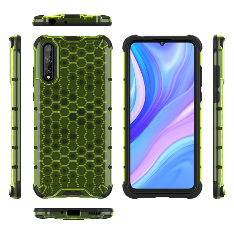 For  Huawei Enjoy10S  Shockproof Honeycomb PC + TPU Case