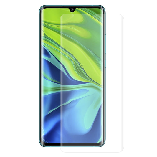 Curved full-screen PET screen protector film for a smartphone, clear and transparent