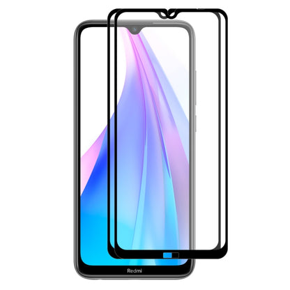 Tempered glass screen protector film for smartphone, full coverage, rounded 2.5D edges