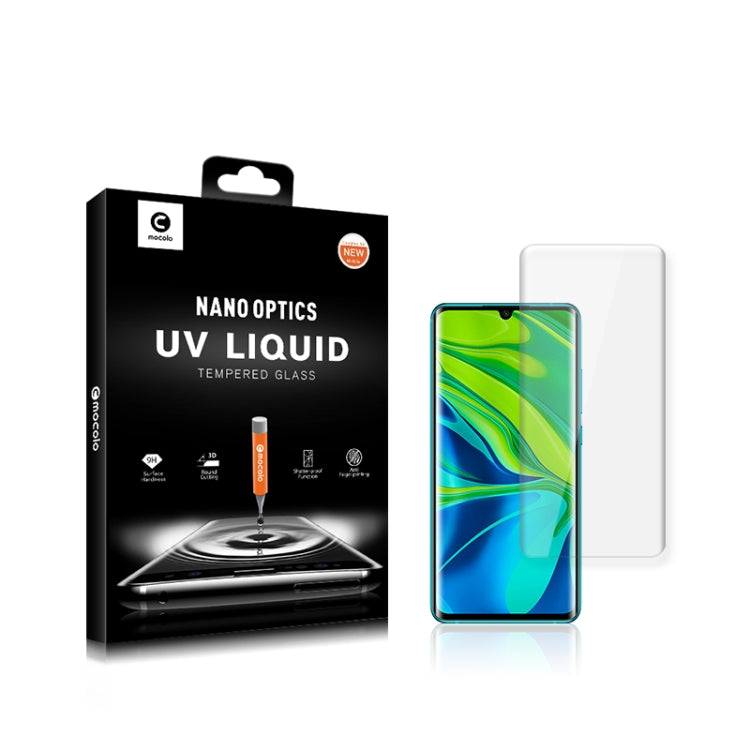 UV liquid tempered glass 3D screen protector film for Xiaomi Mi CC9 Pro