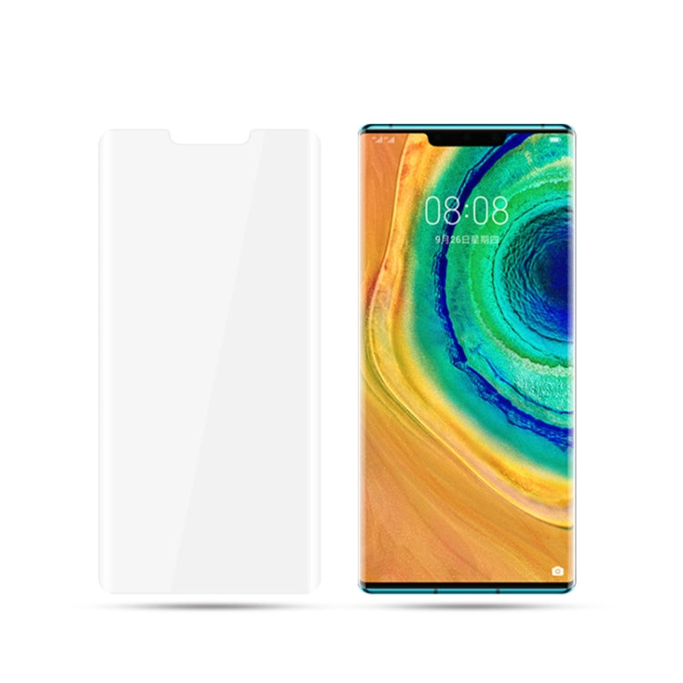 3D clear tempered glass screen protector set, includes protector and film