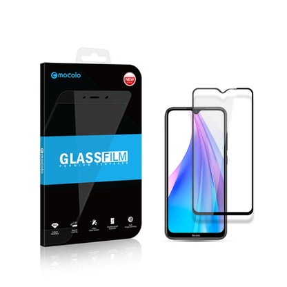 Tempered glass screen protector film with 2.5D curved edges for Redmi Note 8T